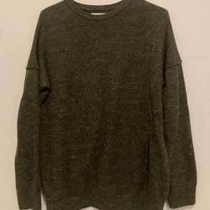 Oversized Pine Green Hollister Sweater SZ S